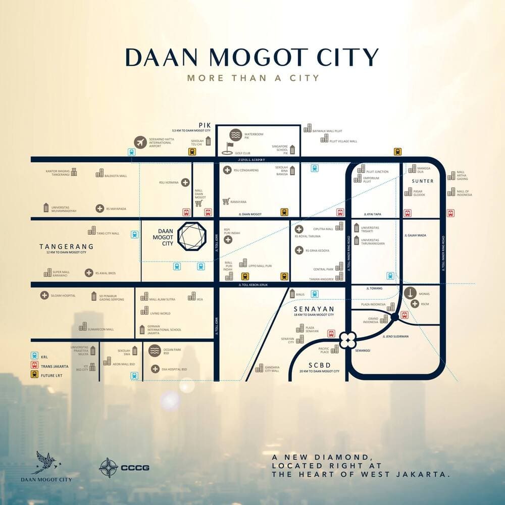 Daan Mogot City | Harga Mulai dari 700 Juta-an